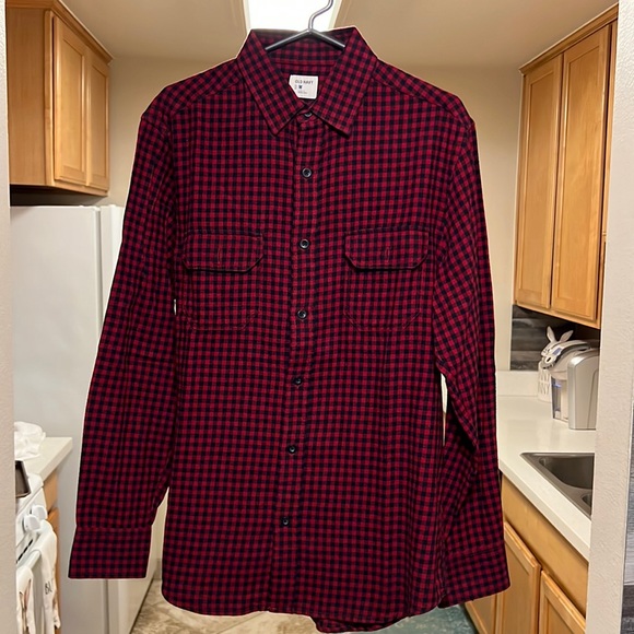 Old Navy Other - Red and Black Flannel Shirt